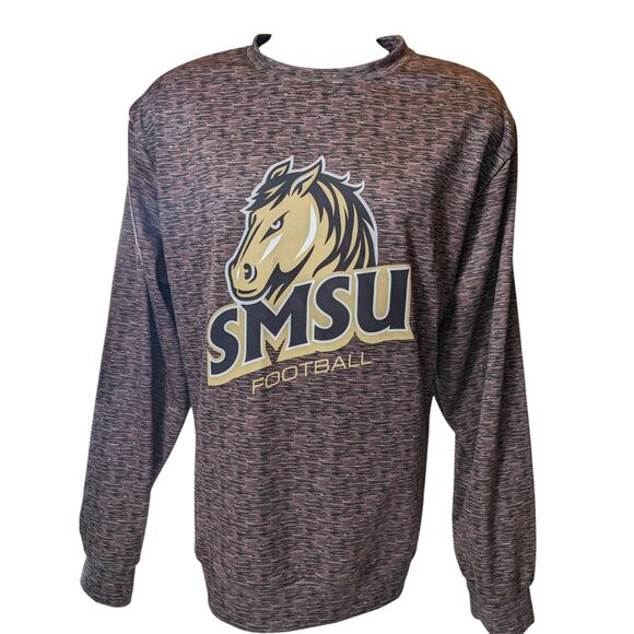SMSU Southwest Minnesota Mustangs Football Crewneck Pullover Sweatshirt Mens XL - Picture 15 of 16